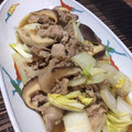 クック☆ふわり☆'s cooksnap of when they made 簡単すぎる！豚こま白菜ぽん酢炒め.