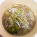 hirohimi's cooksnap of when they made 豚挽と白菜の中華スープ.