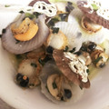 昔ながらの若鶏唐揚げ's cooksnap of when they made 旨過ぎる♥✿ほたて稚貝のにんにく酒蒸し✿.