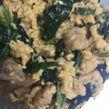 mipunya's cooksnap of when they made 鶏とほうれん草の卵とじ.