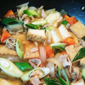 赤きんぎょ16's cooksnap of when they made ほっこりおいしい☆豚肉と厚揚げの味噌煮♪.