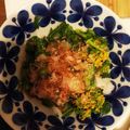 みいみいまる's cooksnap of when they made 菜の花のみぞれポン酢和え.