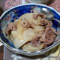 Yount's cooksnap of when they made 生姜が香るカブと豚バラ肉の蒸し煮.