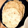 nanimelia's cooksnap of when they made トルティーヤ＊餃子の皮＊お焼き.