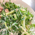 TEAMNIJI's cooksnap of when they made 水菜とツナのごまマヨネーズレシピ.