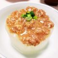はっぱ大好き's cooksnap of when they made 肉味噌だれでふろふき大根.