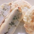 pas_à_pas。's cooksnap of when they made レンコンのピリッと明太はさみ揚げ.