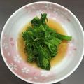 料理苦手はる's cooksnap of when they made 菜の花の煮びたし.