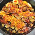 クックUYEU1R☆'s cooksnap of when they made あつあつ♪ナスと卵のミートソースグラタン.
