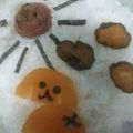 ma＊yu's cooksnap of when they made クイックキャラ弁！ツケモン♪たくワンコ。.