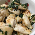 にこぬん's cooksnap of when they made 簡単❤鳥のささみの大葉炒め(*^O^*).
