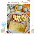 ★kokomama★'s cooksnap of when they made サラダみたいなチーズトースト.