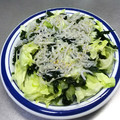 ☆ありか358☆'s cooksnap of when they made しらすとわかめの簡単サラダ♪♪.