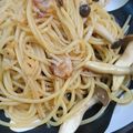 なおじ＊＊'s cooksnap of when they made しめじとベーコンの和風パスタ.