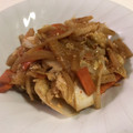 papikun's cooksnap of when they made 大根 人参 白菜 ニラ卵で☆キムチ炒め♡.