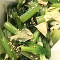 ウマナミ's cooksnap of when they made 小松菜と湯葉のポン酢和え.