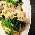 あｓｄｆｇｈｊｋｌ；'s cooksnap of when they made 豚肉とほうれん草炒め.