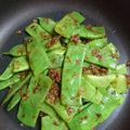 ぴょんキー's cooksnap of when they made 簡単おかず☆ジャンボいんげんのおかか炒め.