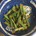 クックZ8J4H4☆'s cooksnap of when they made 超簡単！いんげんの味噌ごま和え♡♡.