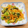 あさひﾊﾟﾊﾟ's cooksnap of when they made 小松菜と人参の卵とじ.