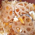 チワ氏's cooksnap of when they made レンコンとたらこの炊き込みご飯.