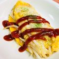 島子☆'s cooksnap of when they made 簡単☆もやしonlyオムレツ.