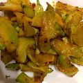 はに333's cooksnap of when they made ブロッコリの茎のザーサイ風.