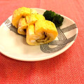 サキコバ's cooksnap of when they made 海苔の佃煮とチーズの卵焼き♡.
