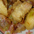 ☆Cartier☆'s cooksnap of when they made 【覚書】ふきのとうとベーコンの天ぷら。.