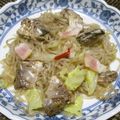 ジョングレ's cooksnap of when they made 鯖ベーコン白菜ペペロンチーノ白滝.