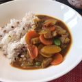 ayacci's cooksnap of when they made 根菜カレー.