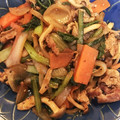 クックSHCHTZ☆'s cooksnap of when they made ☆簡単♪小松菜と豚肉のオイマヨ炒め☆.