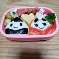 ❀みかりんmama❀'s cooksnap of when they made 園児☆簡単☆お雛様☆お弁当.