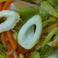 クックXFL002☆'s cooksnap of when they made 簡単一品。ちくわと白ネギのピリ辛和え.