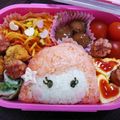 Vちぇりー's cooksnap of when they made キャラ弁 ツムツム アリエル.