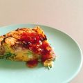 august¨'s cooksnap of when they made 捨てないで♪セロリの葉っぱのチヂミ.