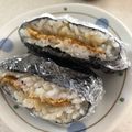 もきち☆'s cooksnap of when they made 安上がりな天むす風【おにぎらず】.