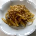 る～みん's cooksnap of when they made ❤たくあんのキンピラ❤.