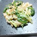 アビー♪ジン's cooksnap of when they made エリンギ＆えのき＆水菜のナムル.