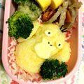 おとモモ's cooksnap of when they made 簡単♪ポケモン『コダック』弁当♡キャラ弁.