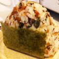 パッシーユ's cooksnap of when they made 香ばしい桜えびと高菜のおにぎり☆.