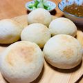 ゆきんこシャ−リ−'s cooksnap of when they made 発酵不要★簡単ヨーグルトパン★.