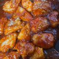 しまさりー's cooksnap of when they made 揚げずに簡単！ヤンニョムチキン.