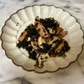 ナピト's cooksnap of when they made きのことベーコンの青海苔あえ.