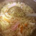 ☆yopipi's cooksnap of when they made キャベツの千切りコンソメスープ.