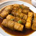 黒ごまこっぺ's cooksnap of when they made ヤバうまっ！厚揚げの豚バラ甘辛焼き.