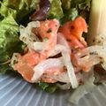 SuperLights's cooksnap of when they made スモークサーモンのマリネ.