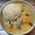 ★なみ☆'s cooksnap of when they made カレーやハヤシのご飯はまん丸が可愛い.