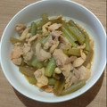 SEIKOREAN's cooksnap of when they made ふきと鶏肉の炒め煮.