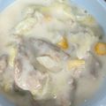 ひぃちゃんひー's cooksnap of when they made 簡単すぐできる☆白菜のクリーム煮.